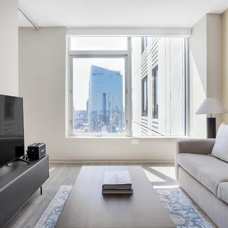 Apartamento N Station 1Br W Wd Gym Nr Td Garden Bos-706
